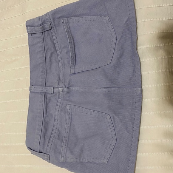 Brandy Melville J Galt Mini Jean Skirt - Picture 2 of 2